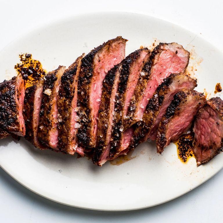 Smoked Coulotte Steak with Coffee Rub
