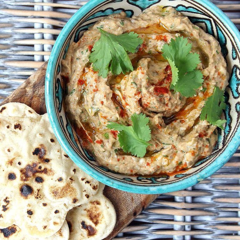 Smoked Eggplant Baba Ganoush
