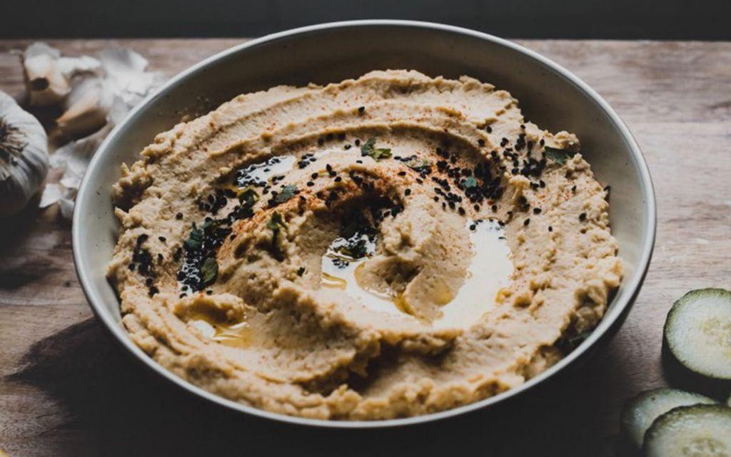 Smoked Garlic Hummus
