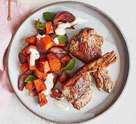Smoked Paprika Lamb Loin with Roasted Potatoes