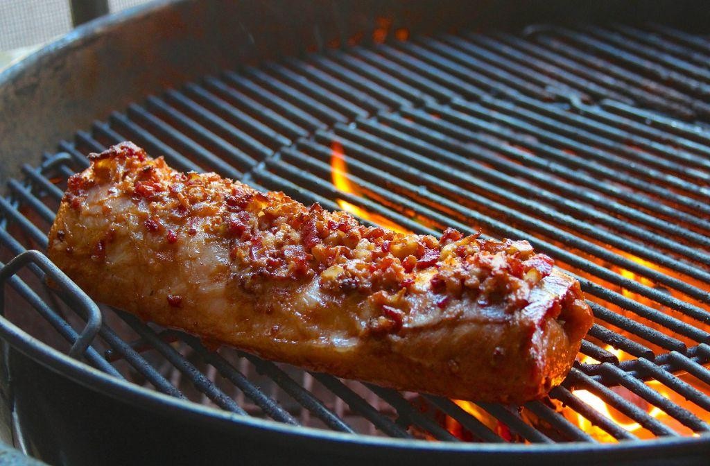 Smoked Pork Loin with Applewood