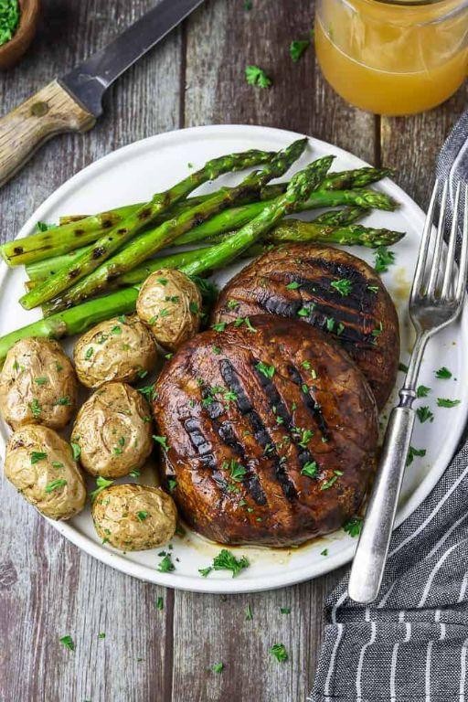 Smoked Portobello Mushroom Steaks