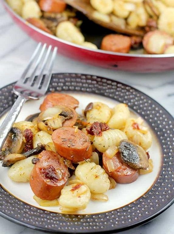 Smoked Sausage and Gnocchi Jambalaya