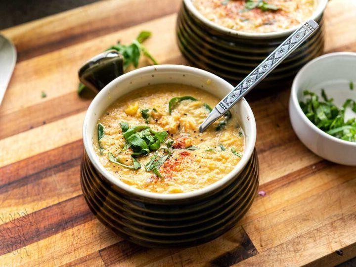Smoky Kale and Sweet Corn Chowder