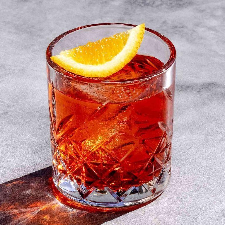 Smoky Mezcal Negroni with Tequila