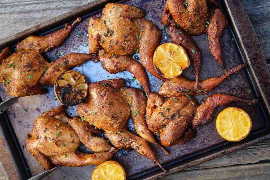 Smoky Paprika Fried Quail with Chimichurri