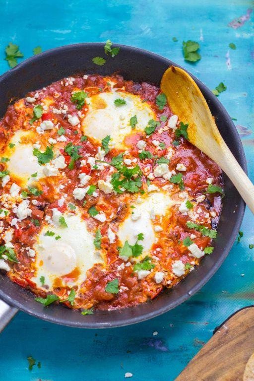 Smoky Paprika and Chorizo Shakshouka