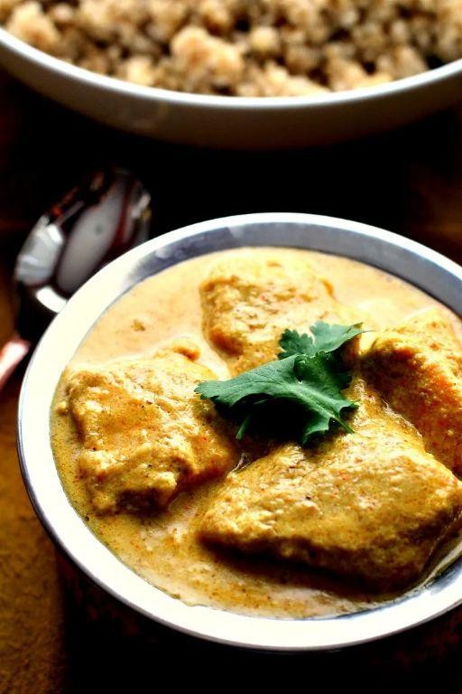 Snook Curry with Coconut Milk