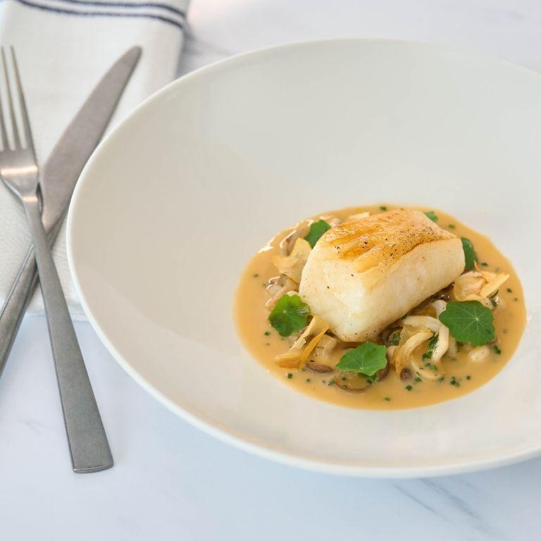 Sous Vide Cod with Garlic and Thyme