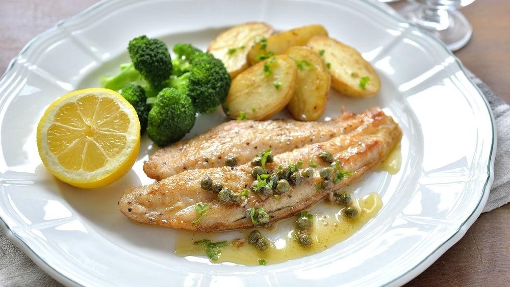 Sous Vide Flounder with Brown Butter Sauce