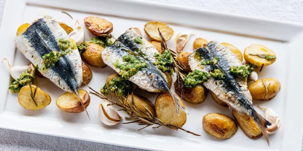 Sous Vide Sardines with Rosemary and Garlic