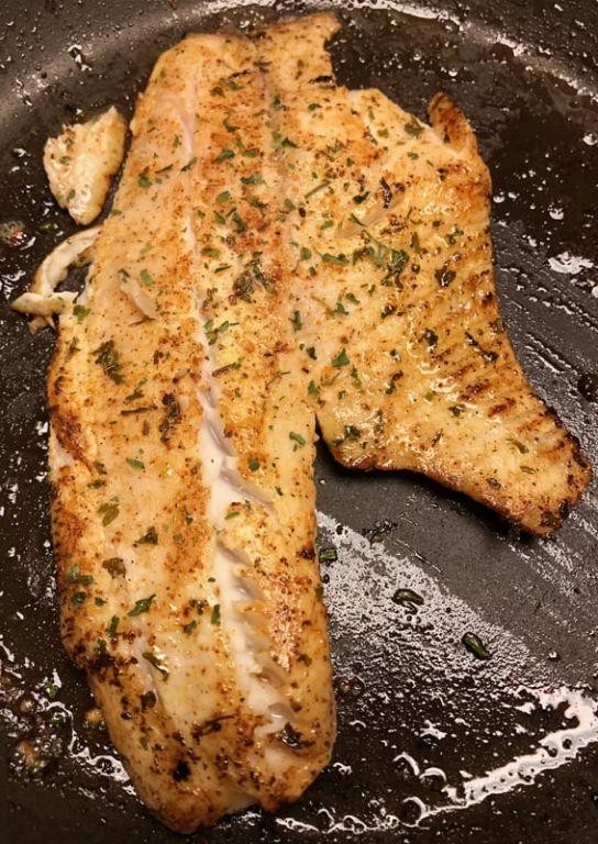 Sous Vide Tilapia with Cajun Spices