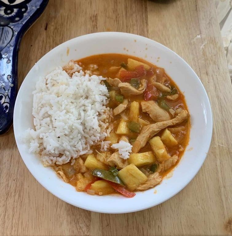 Southern Thai Chicken Curry with Pineapple