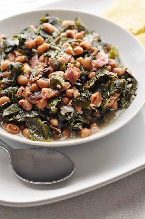 Southern-Style Black-Eyed Peas and Greens