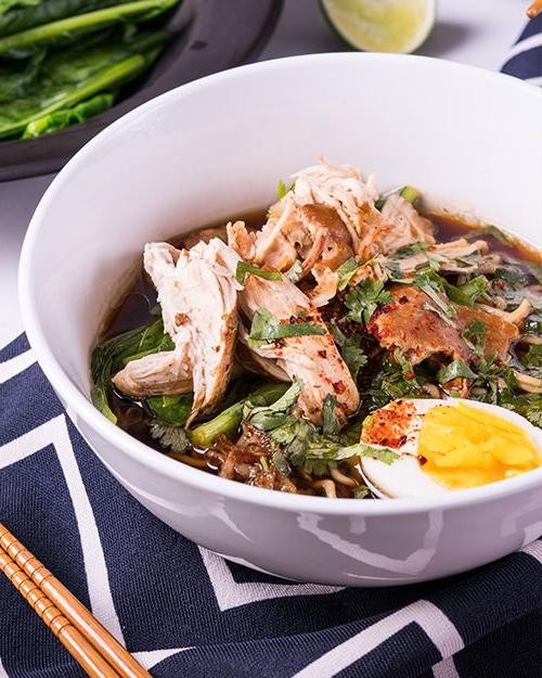 Soy Sauce Chicken Noodle Soup