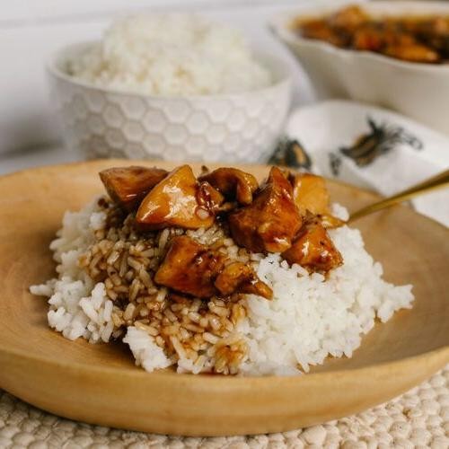 Soy Sauce Chicken with Rice