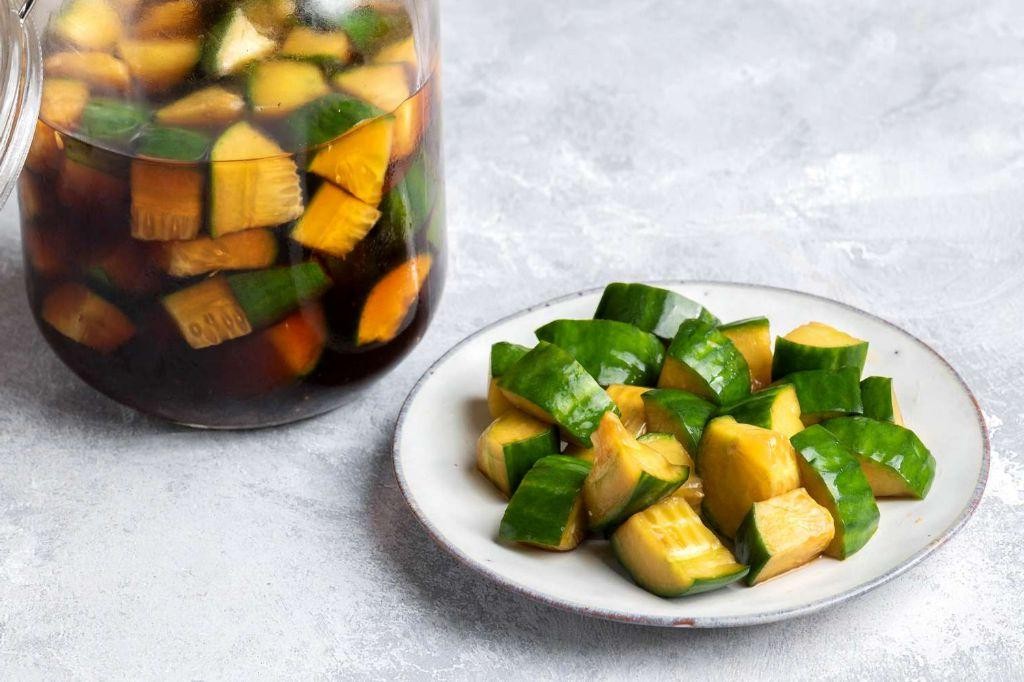 Soy Sauce Pickled Cucumbers