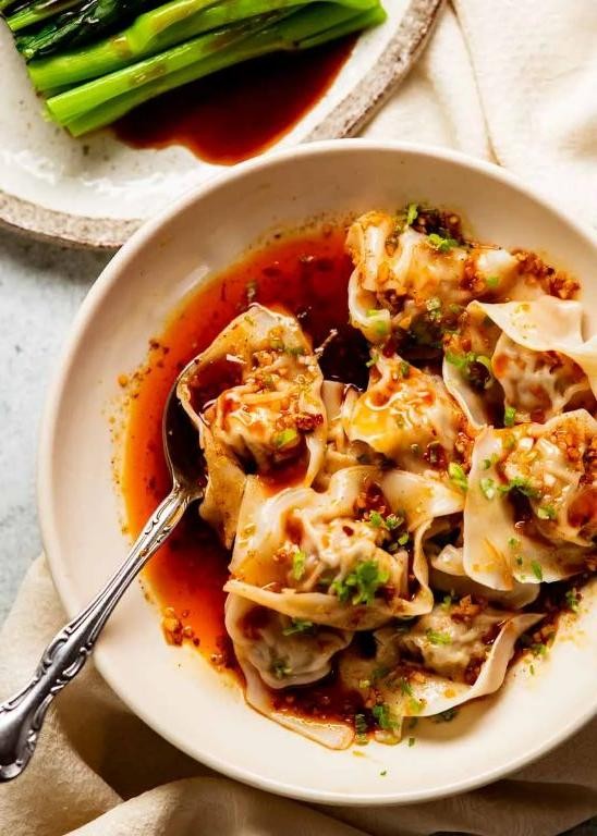 Soy Sauce and Chili Oil Dumplings