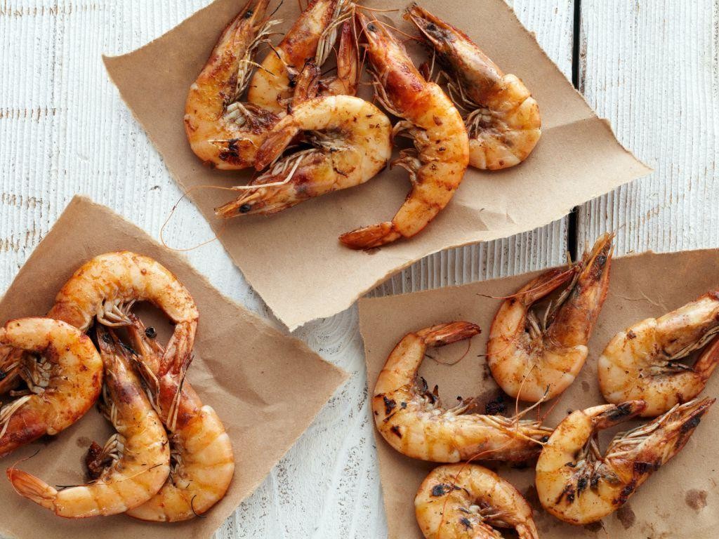 Soy Sauce and Lime Marinated Shrimp