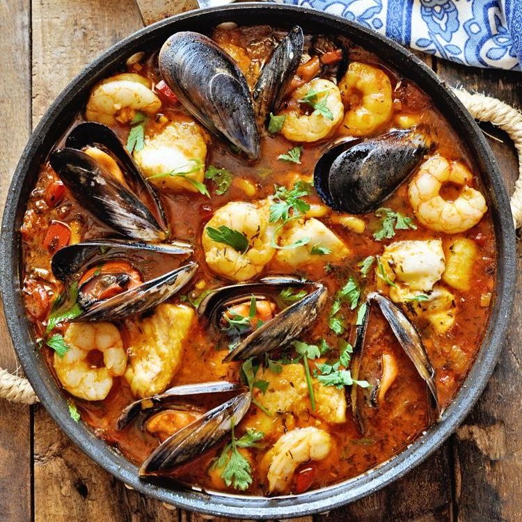 Spanish Zarzuela de Pescado