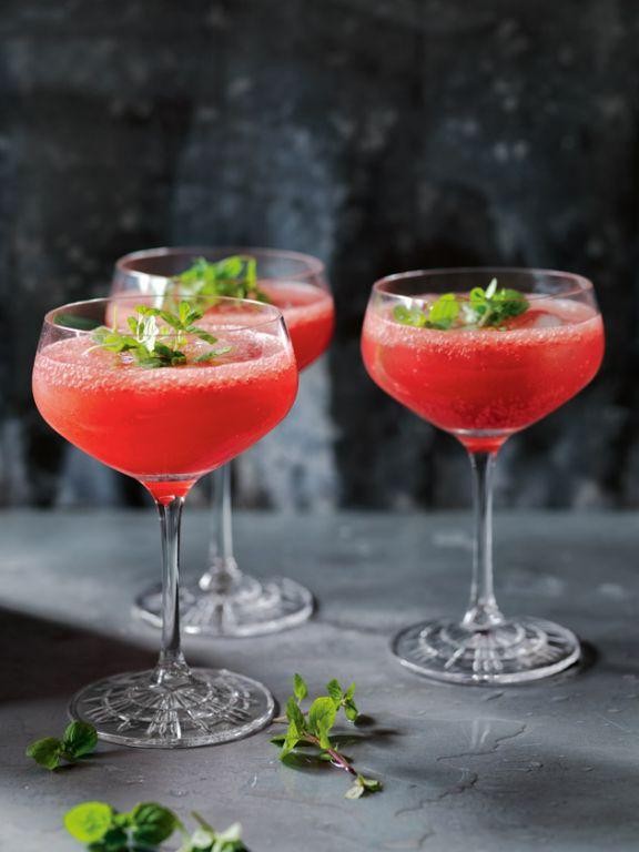 Sparkling Watermelon Mint Cooler