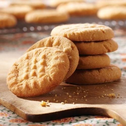 Spiced Crisco Peanut Butter Cookies with Cinnamon