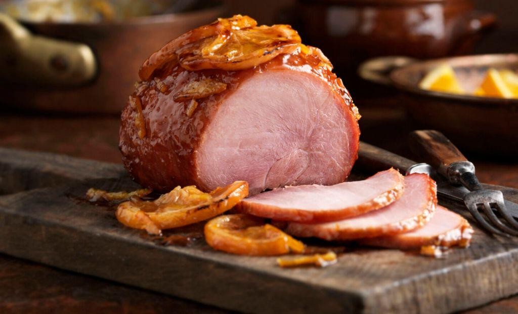 Spiced Orange Glazed Fresh Ham