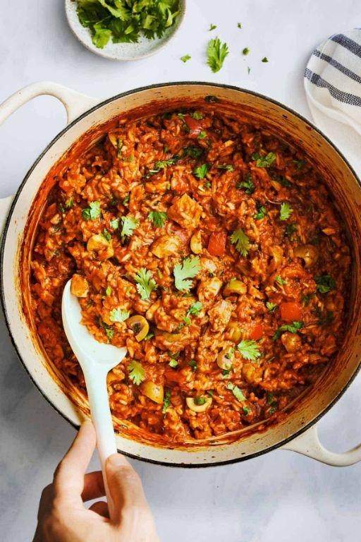 Spicy Arroz con Pollo
