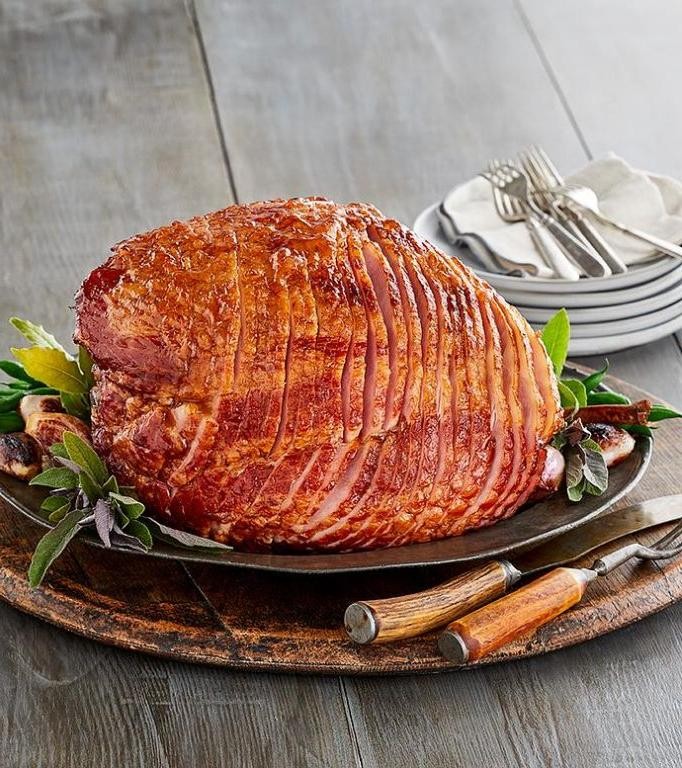 Spicy Brown Sugar Spiral Ham