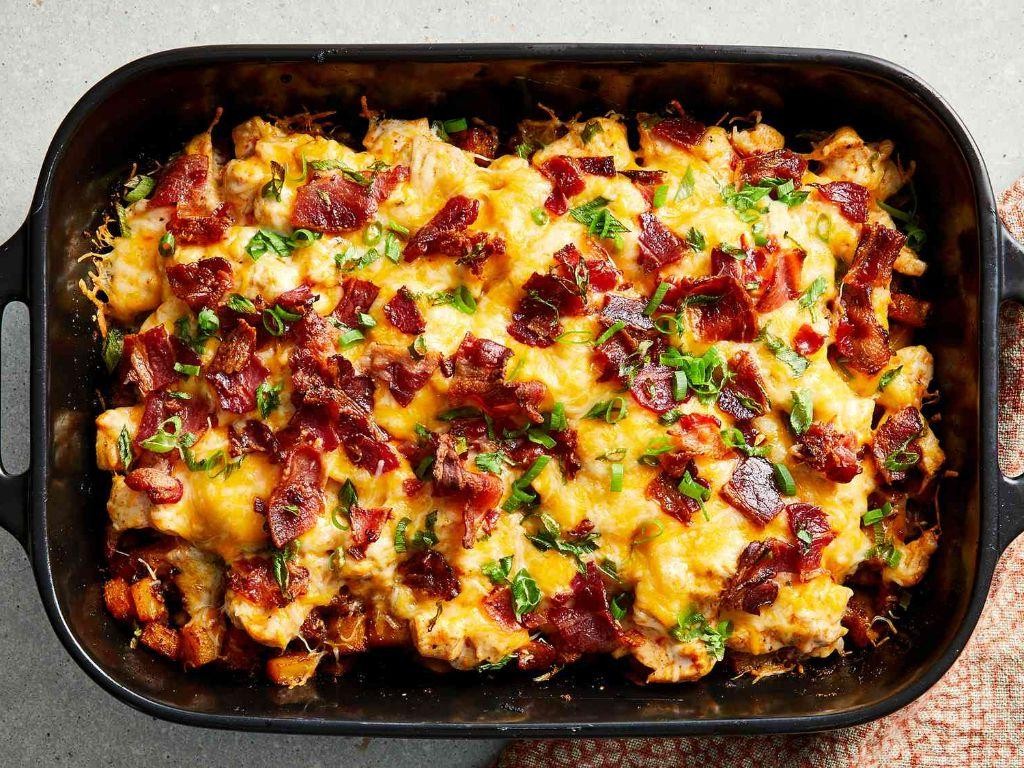 Spicy Buffalo Chicken Casserole