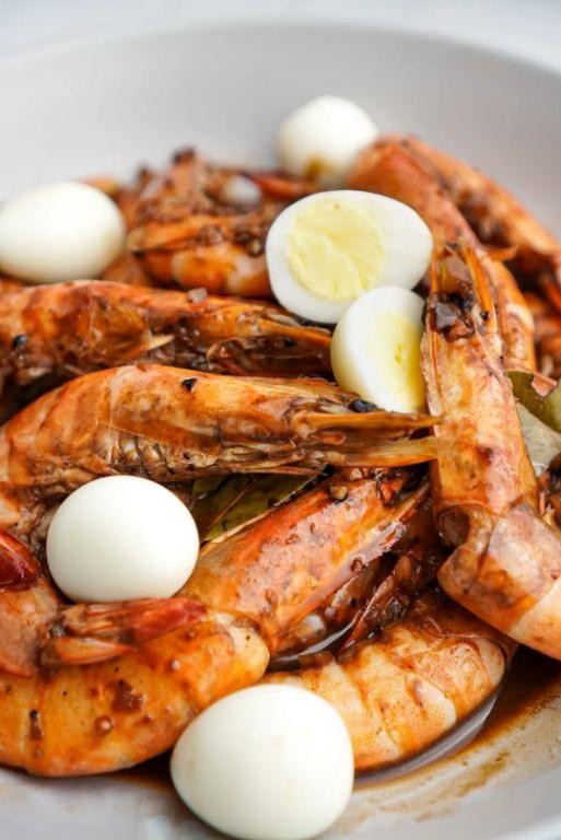 Spicy Coconut Milk Shrimp Adobo