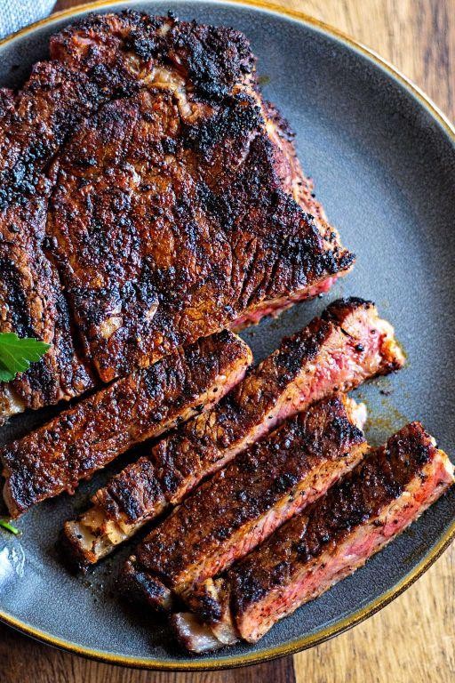 Spicy Coffee-Rubbed Ribeye Steak