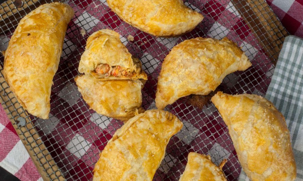 Spicy Crawfish Hand Pies with Hot Sauce Glaze