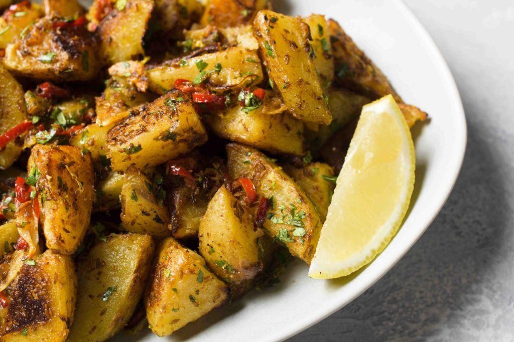 Spicy Cumin Roasted Potatoes