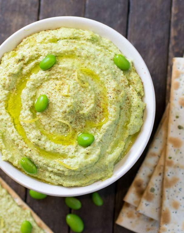 Spicy Edamame Hummus