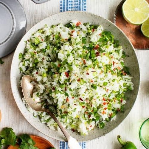 Spicy Lime and Cilantro Rice