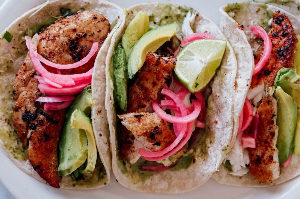 Spicy Mackerel Tacos