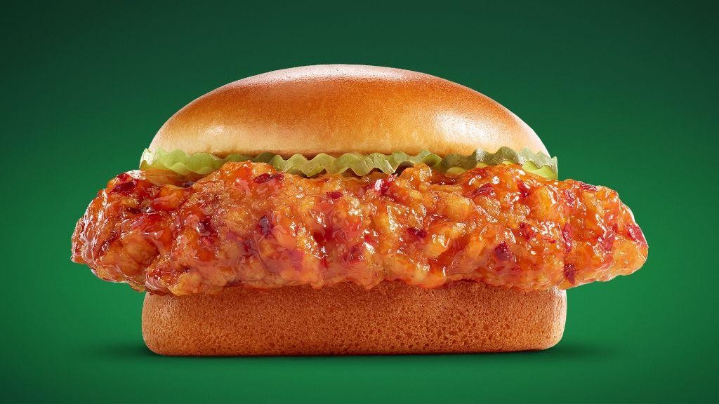 Spicy Mango Habanero Chicken Sandwich