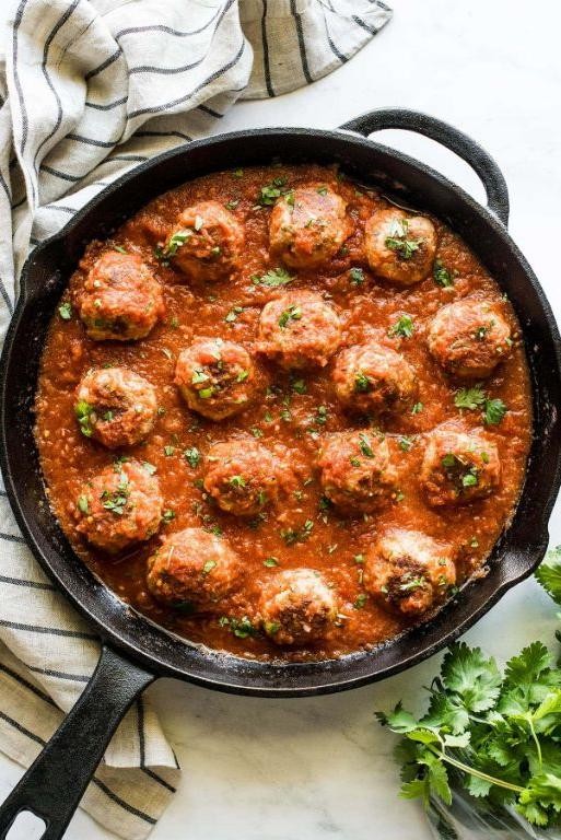 Spicy Mexican Pork Meatballs