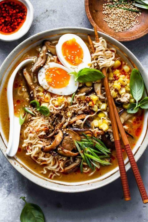 Spicy Miso Ramen Pasta
