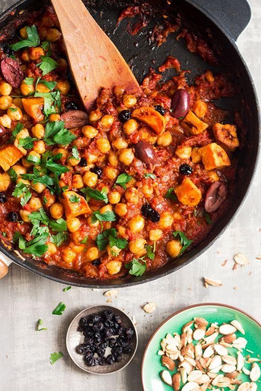 Spicy Moroccan Chickpea Stew