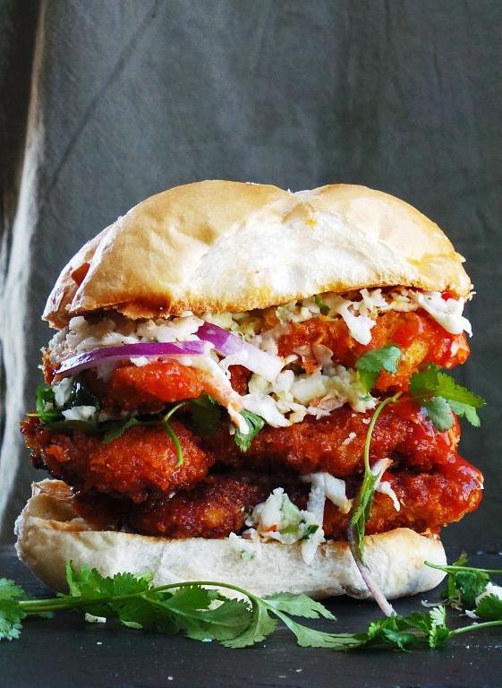 Spicy Sriracha Chicken Sourdough Sub