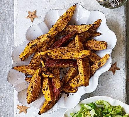 Spicy Sweet Potato Wedges