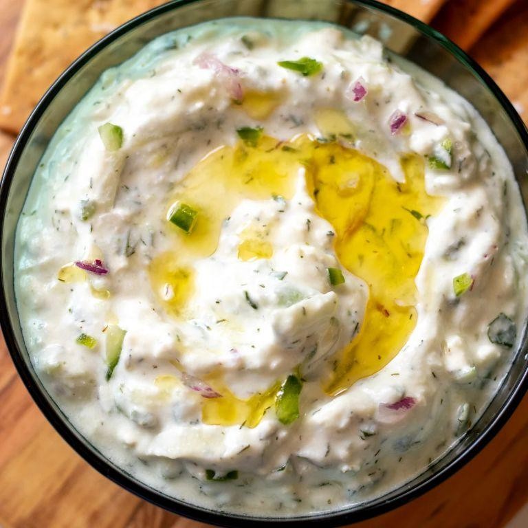 Spicy Tzatziki with Jalapeño and Mint