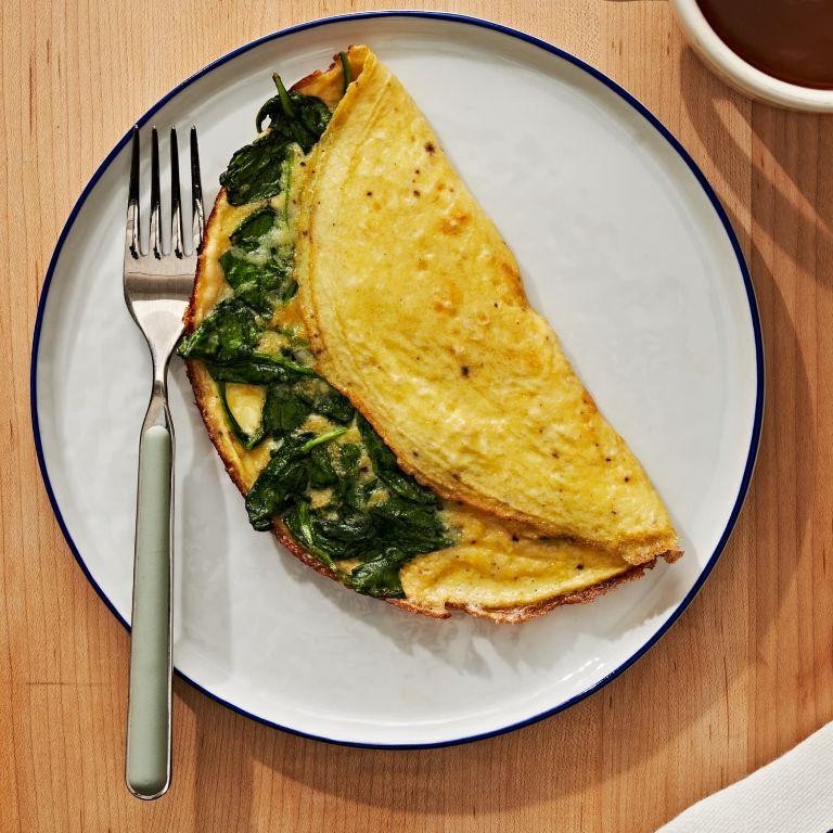 Spinach and Cheese Omelette