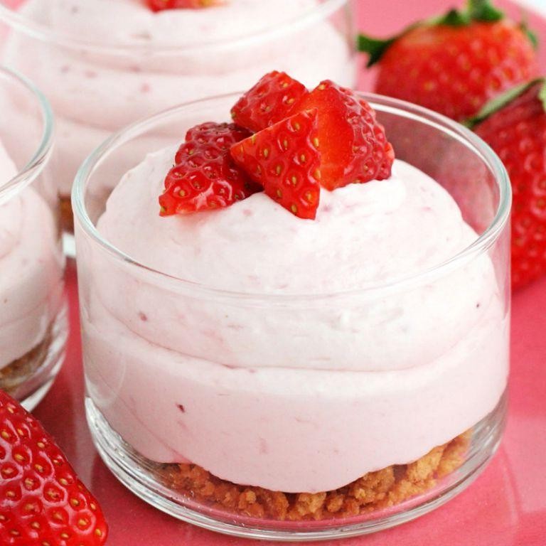 Strawberry Cheesecake Mousse
