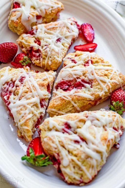 Strawberry Cream Starbucks Scones