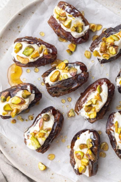 Stuffed Dates with Cream Cheese