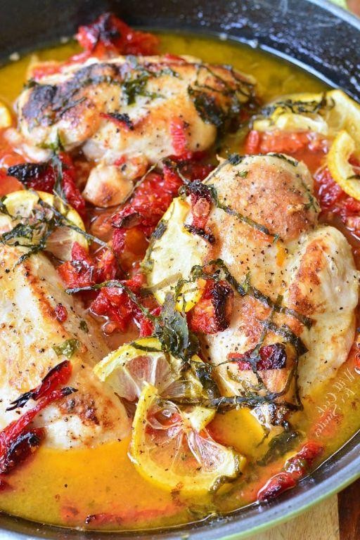 Sun-Dried Tomato Chicken Bake