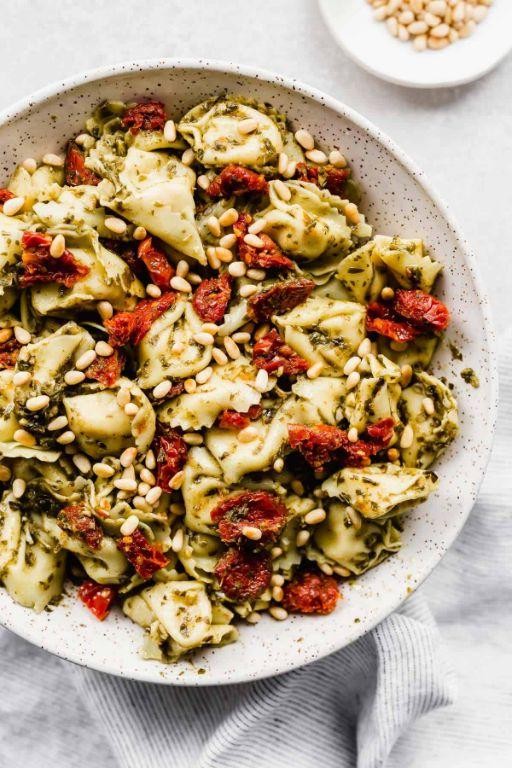 Sun-Dried Tomato and Pesto Tortellini